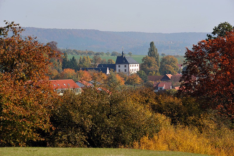 Schloss Kochberg aus der Ferne— Foto: Maik Schuck